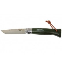 Coltello Opinel tradizionale con lama inox N 8 verde